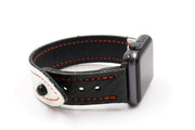 Razor Collection White/Black iWatch Band