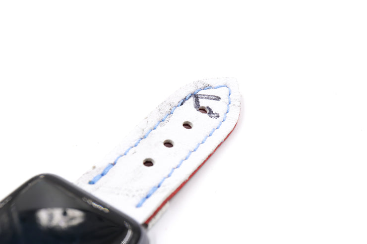 Washington All Caps Red/White iWatch Band