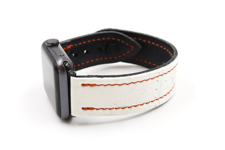 Razor Collection White/Black iWatch Band