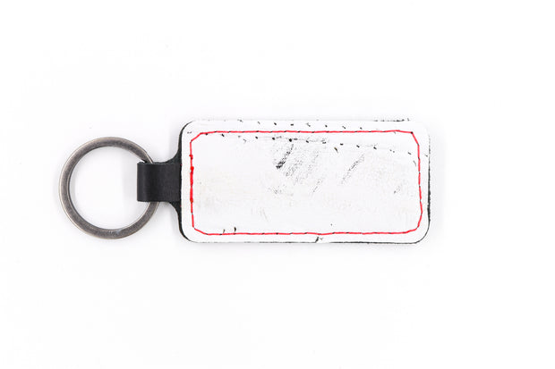 Carolina White Keychain