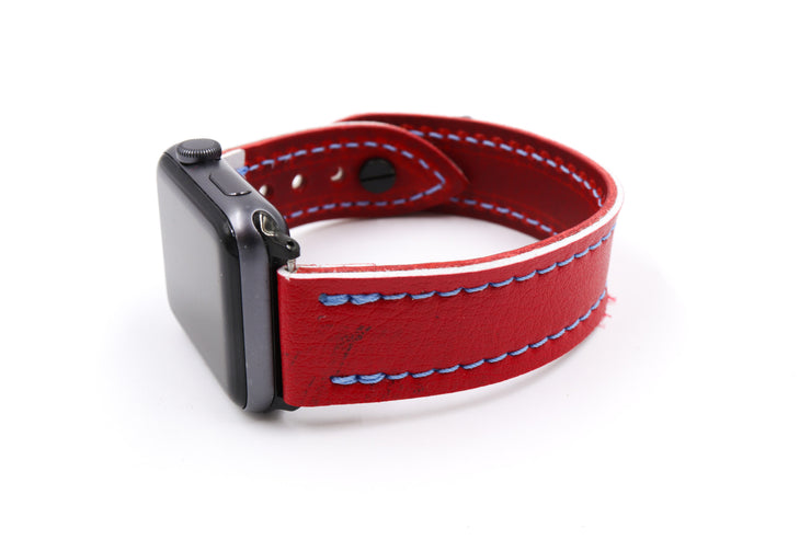 Washington All Caps Red/White iWatch Band