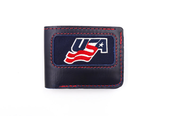 Stars And Stripes Glove 6 Slot Bi-Fold Wallet