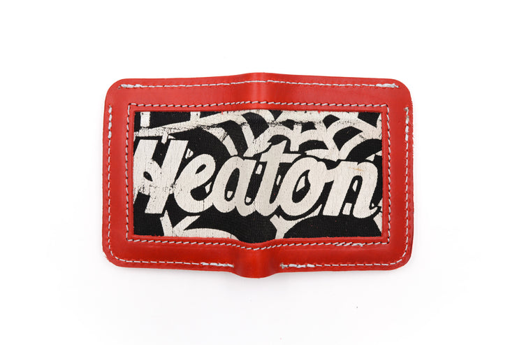Heaton Spider Glove 6 Slot Square Wallet