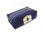 Big Cat Collection Blue Bathroom Bag