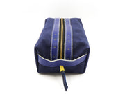 Big Cat Collection Blue Bathroom Bag