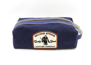 Big Cat Collection Blue Bathroom Bag