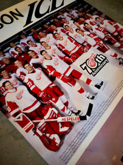 Detroit Red Wings Team Poster - 1996