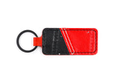New Jersey Red/Black Keychain