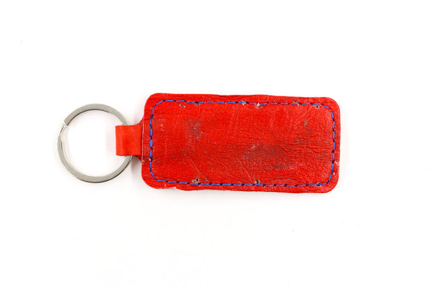 New York Red Keychain
