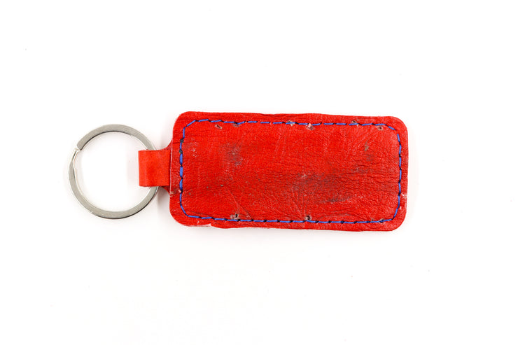 New York Red Keychain