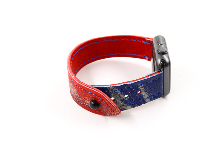 New York Red/Blue iWatch Band