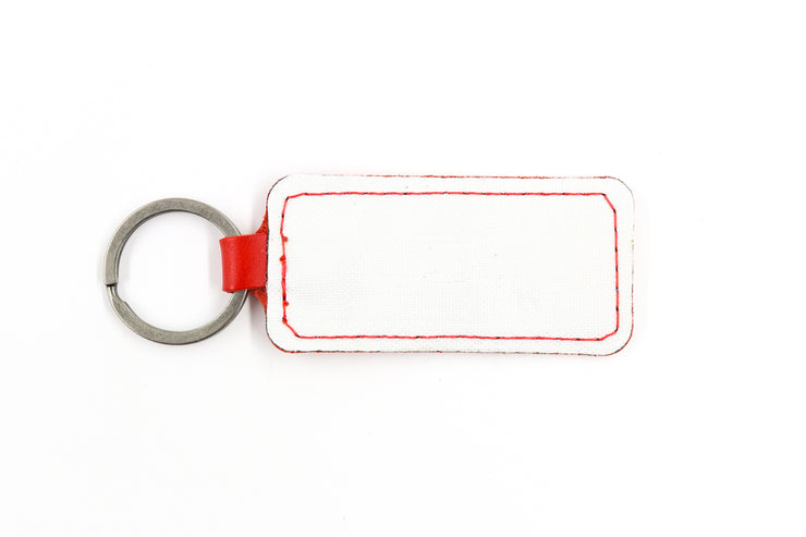 Montreal White Keychain