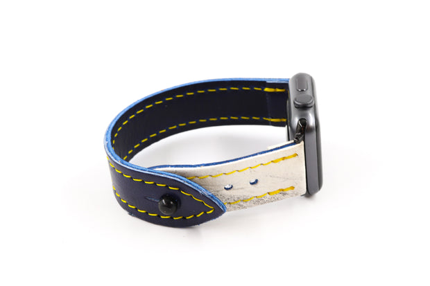 St Louis Blue/White iWatch Band