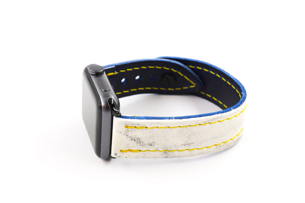 St Louis White/Blue iWatch Band