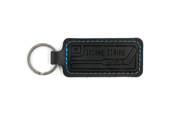 San Jose Black/White Keychain