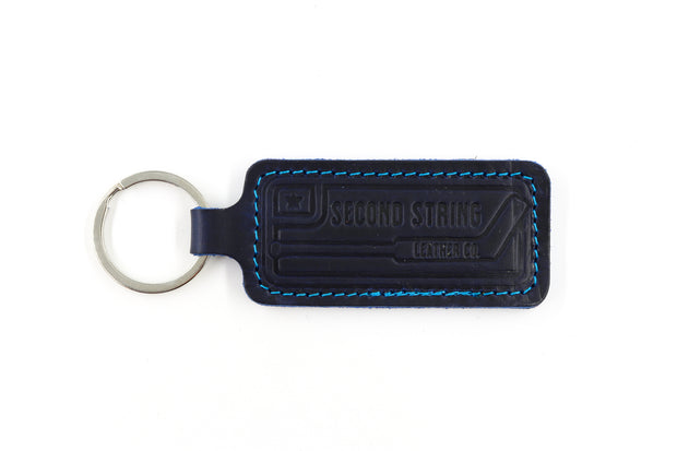 New York 1 Blue Keychain