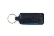 New York 1 Black/White Keychain