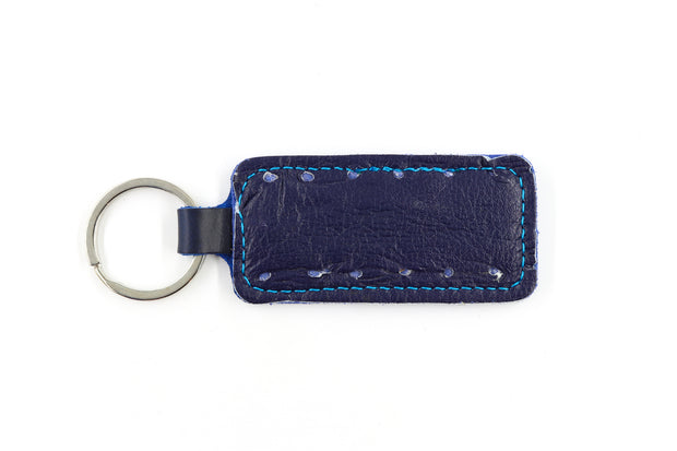 New York 1 Blue Keychain