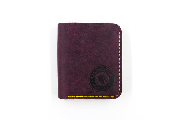 Vintage Cooper 6 Slot Square Wallet