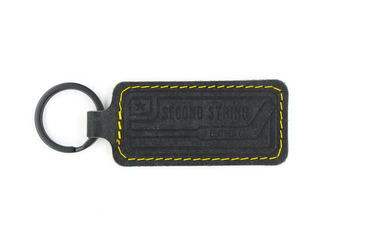 Boston Black Keychain