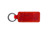 Calgary White/Yellow Keychain