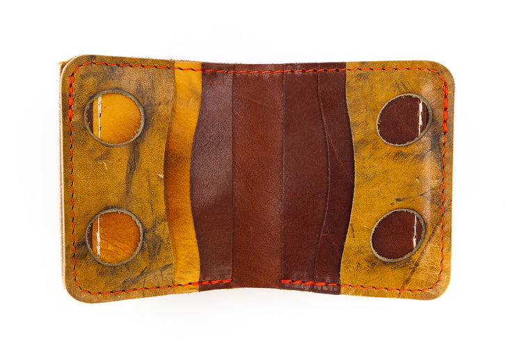 Cooper Waffleboard 6 Slot Square Wallet