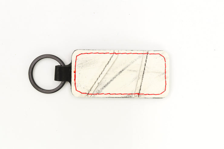 Carolina White Keychain