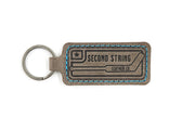 San Jose White/Gray Keychain