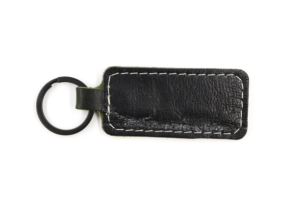 Dallas Black Keychain