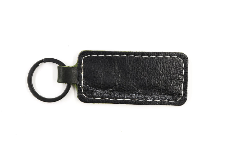 Dallas Black Keychain