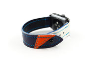 New York 1 Blue/White/Orange iWatch Band