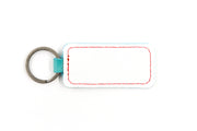 Seattle White Keychain