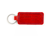 USA White Keychain
