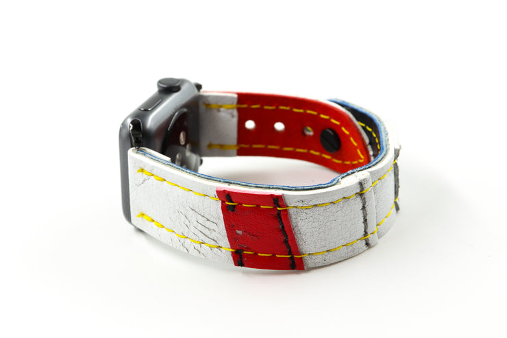 Florida White/Red iWatch Band