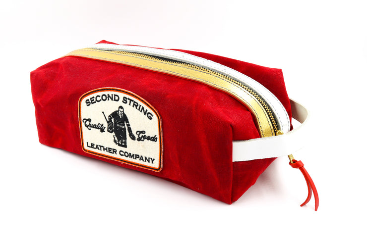 Florida White/Gold  Bathroom Bag