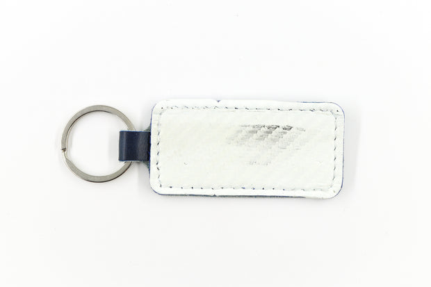 Vancouver Blue/White Keychain