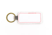 Las Vegas White Keychain