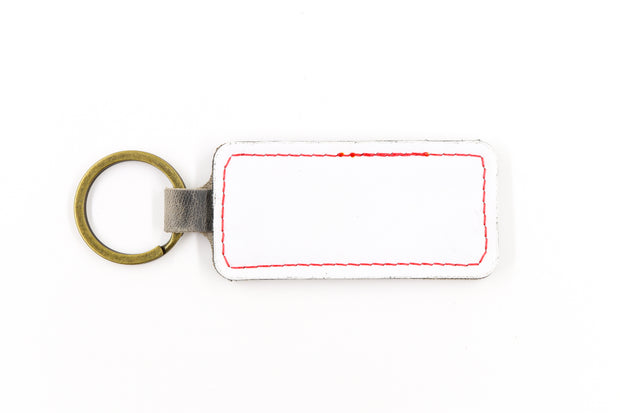 Las Vegas White Keychain