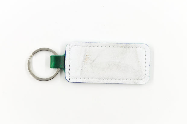 Vancouver Green/White Keychain