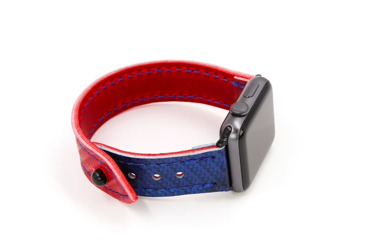 Montreal Blocker Two Blue/Red iWatch Band