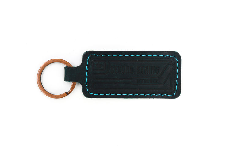 San Jose White/Blue Keychain