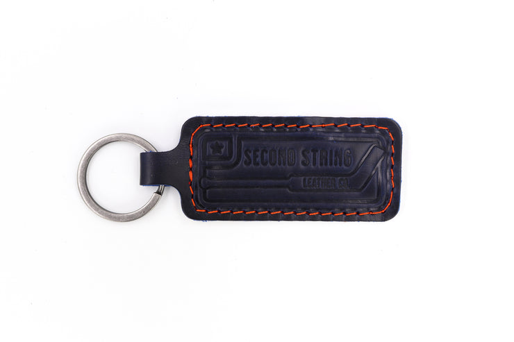 Edmonton Orange/White Keychain