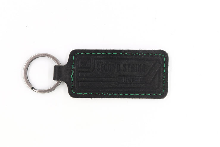 Dallas White Keychain