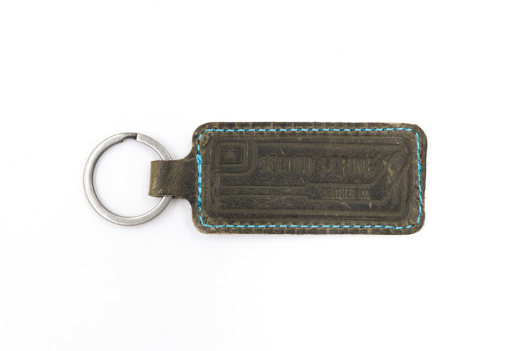 San Jose Blocker White/Black Keychain