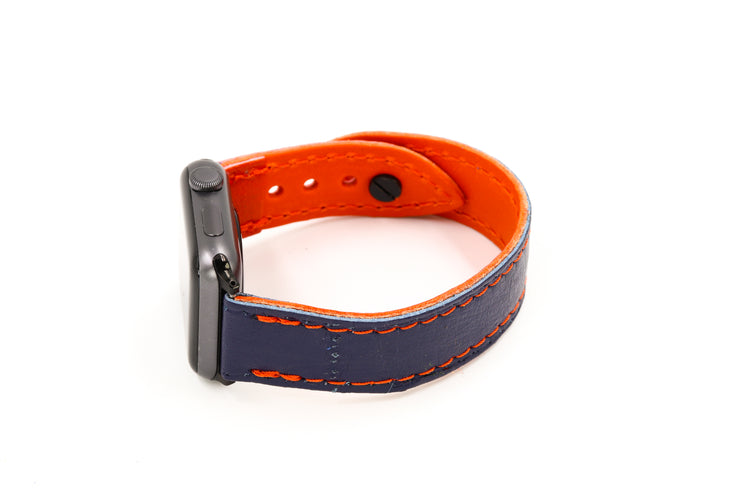 New York One Blue/Orange iWatch Band