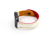 Calgary White KW iWatch Band