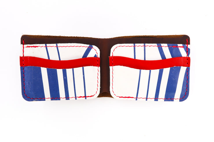 New York Two 6 Slot Bi-Fold Wallet