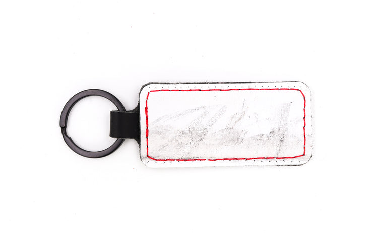 Chicago White Keychain