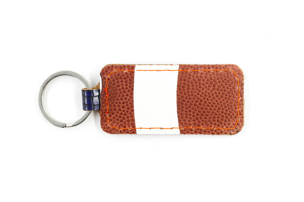 Gators Pigskin White Keychain