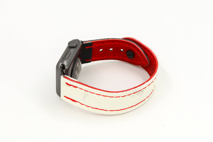 Carolina White/Black iWatch Band